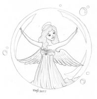 Angle in a Bubble